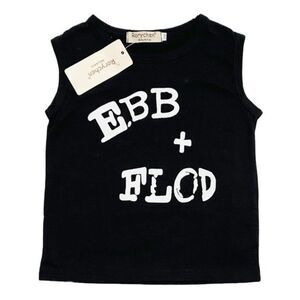 𝅺rorychen Ebb+Flod Black Tank Top